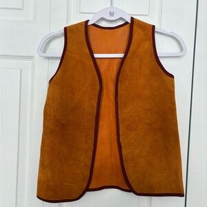 Vintage Suede Vest